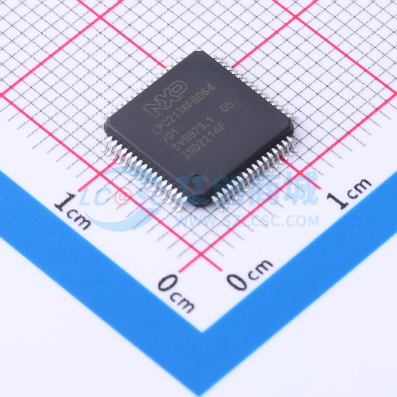 单片机(MCU/MPU/SOC) LPC2136FBD64/01EL LQFP-64 安世 原装正品