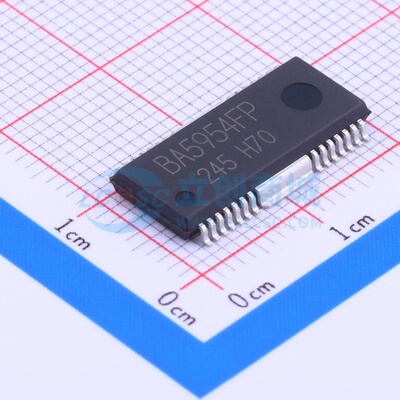 有刷直流电机驱动芯片 BA5954FP-E2 HSOP-28 ROHM(罗姆) 原装正品