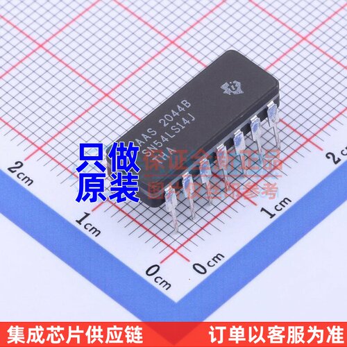 反相器 SN54LS14J CDIP-14 TI/德州 电子元器件配单原装正品