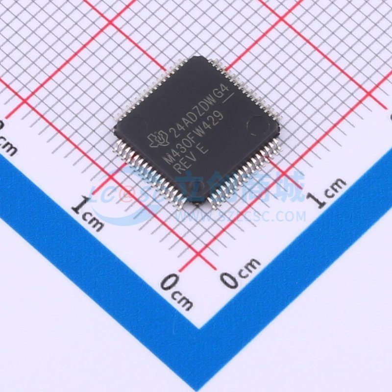 单片机(MCU/MPU/SOC) MSP430FW429IPMR LQFP-64 TI/德州 原装正品