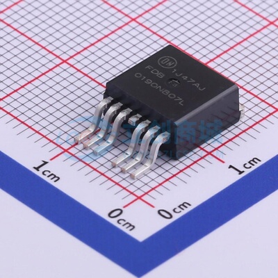 场效应管(MOSFET) FDB0190N807L TO-263-7 onsemi(安森美) 元器件