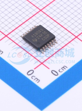 电流感应放大器 INA4180A3IPWR TSSOP-14 TI/德州 电子元器件配单