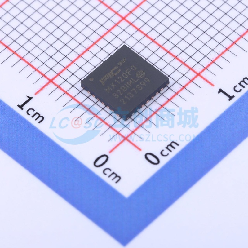 单片机(MCU/MPU/SOC) PIC32MX120F032B-I/ML QFN-28 MICROCHIP(美