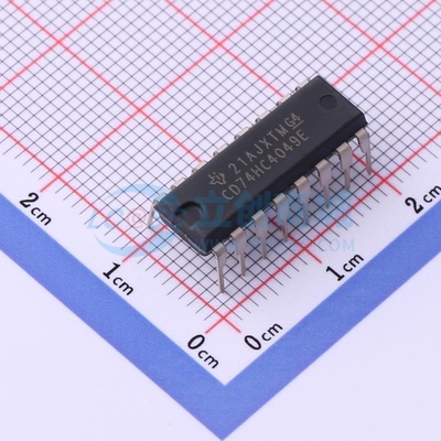 缓冲器/驱动器/收发器 CD74HC4049E PDIP-16 TI/德州 电子元器件