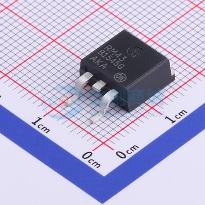 肖特基二极管 MBRB1545CTT4G D2PAK onsemi(安森美) 电子元件配单