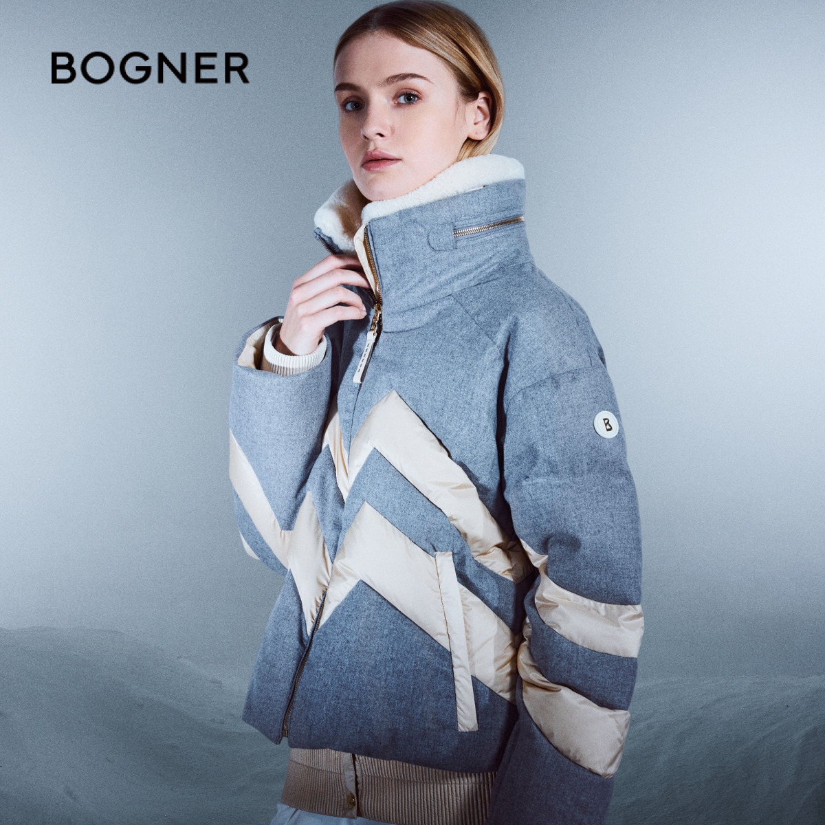 【W系列】BOGNER博格纳 25秋冬新品VALEA-LD女士宽松鹅绒滑雪服