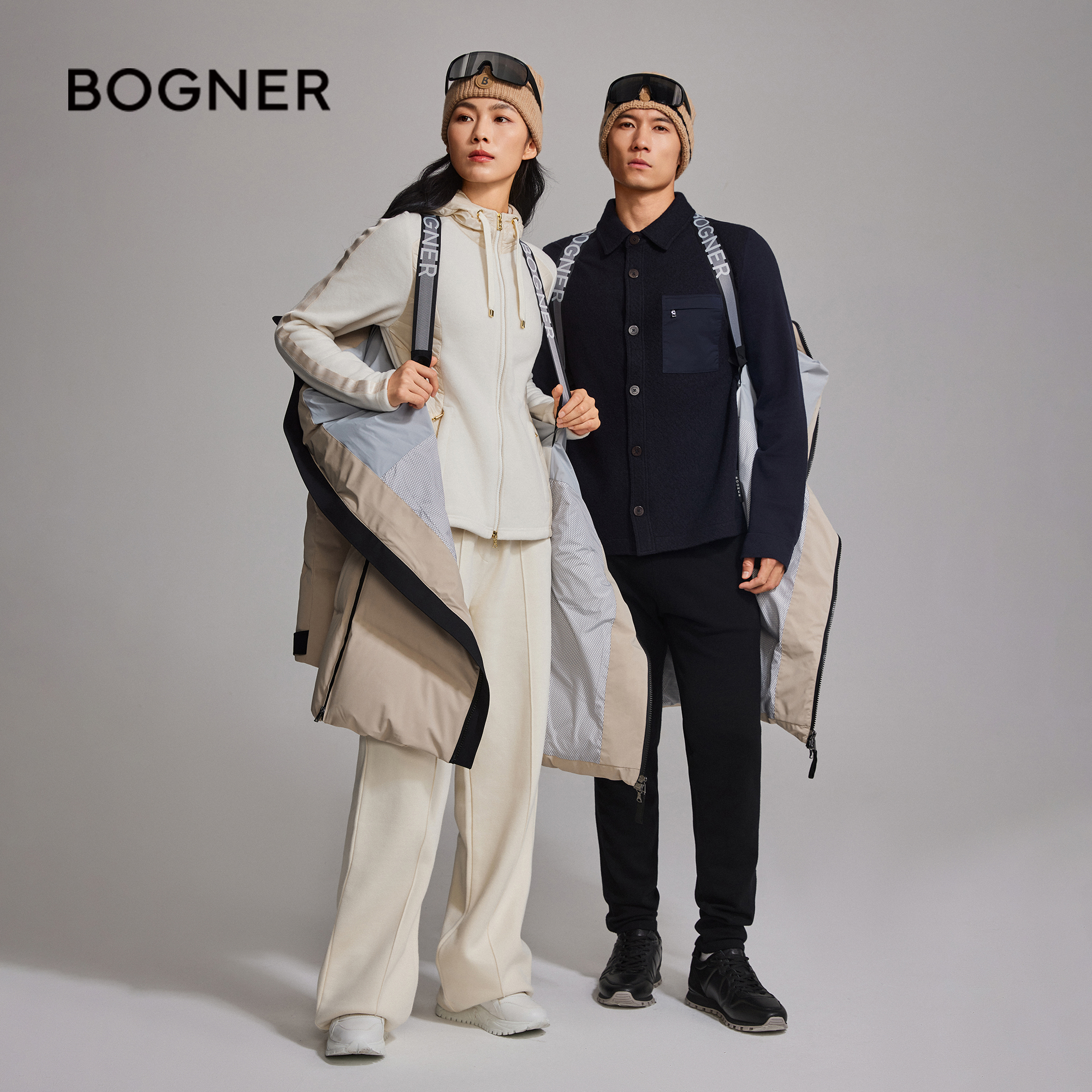 【中国独家】BOGNER博格纳 秋冬Della-D男女同款鹅绒羽绒服