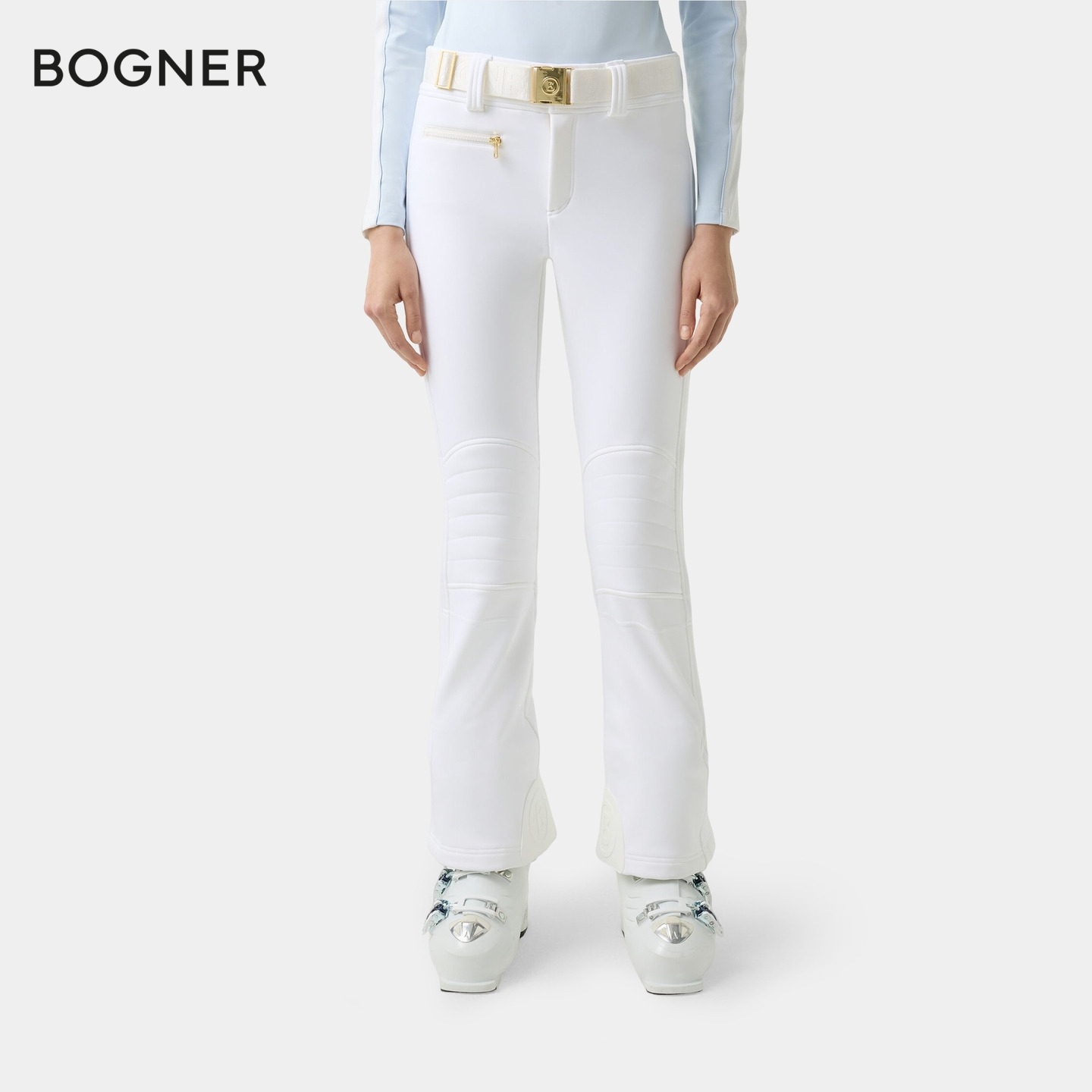 BOGNER博格纳 25秋冬新品MADEI2女士修身软壳弹力滑雪裤