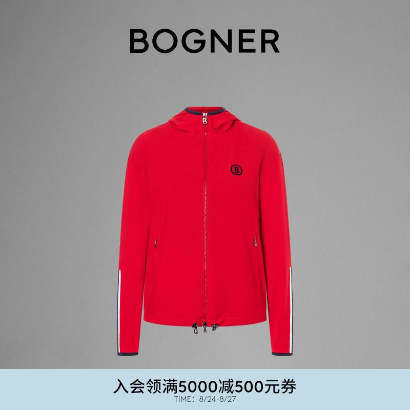 BOGNER博格纳 24春夏新品女士直筒休闲外套81627268