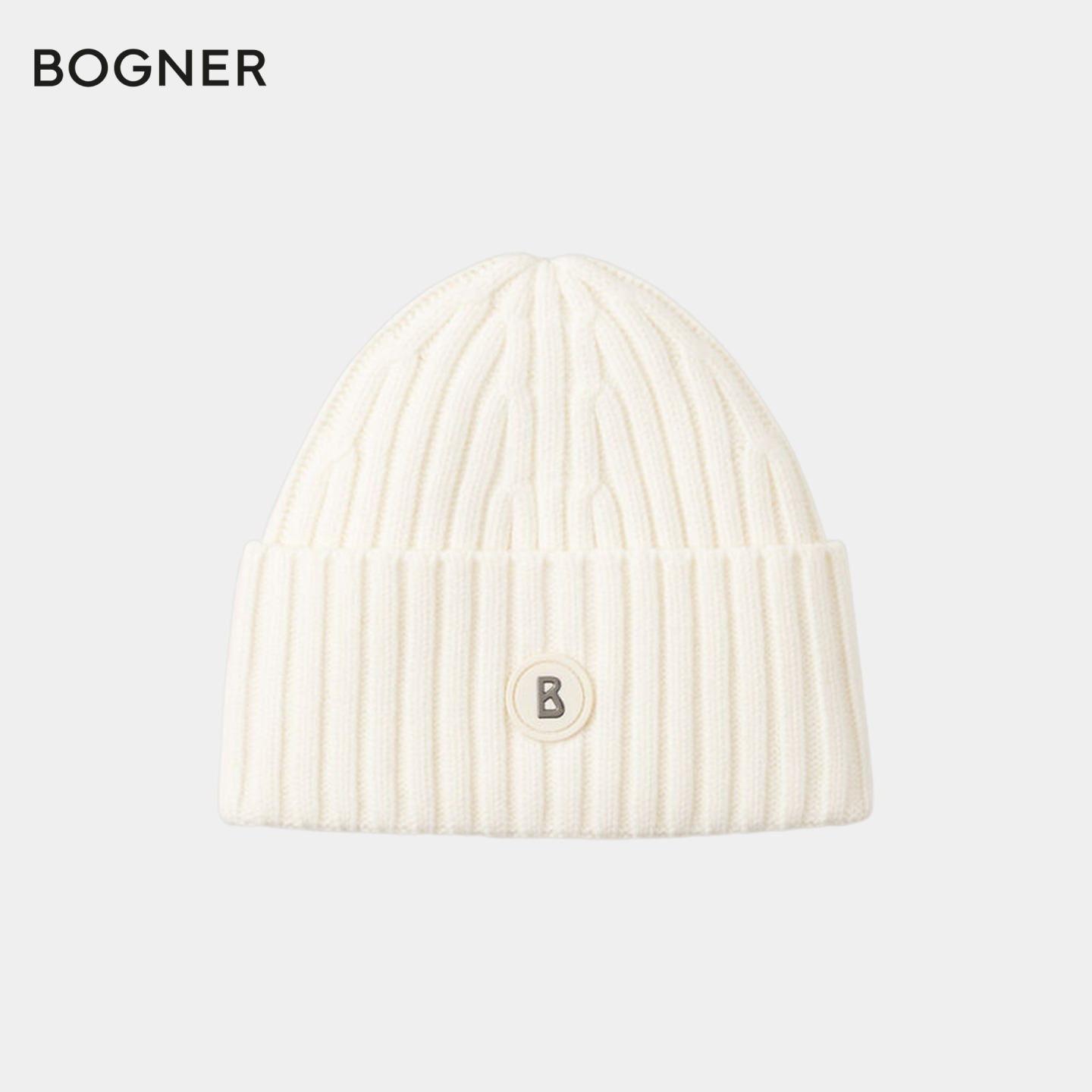 BOGNER博格纳 25秋冬新品BONY女士休闲百搭针织羊毛混纺毛线帽