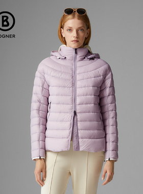 BOGNER博格纳 秋冬BLAKE-D女士轻量短款连帽休闲保暖外套羽绒服