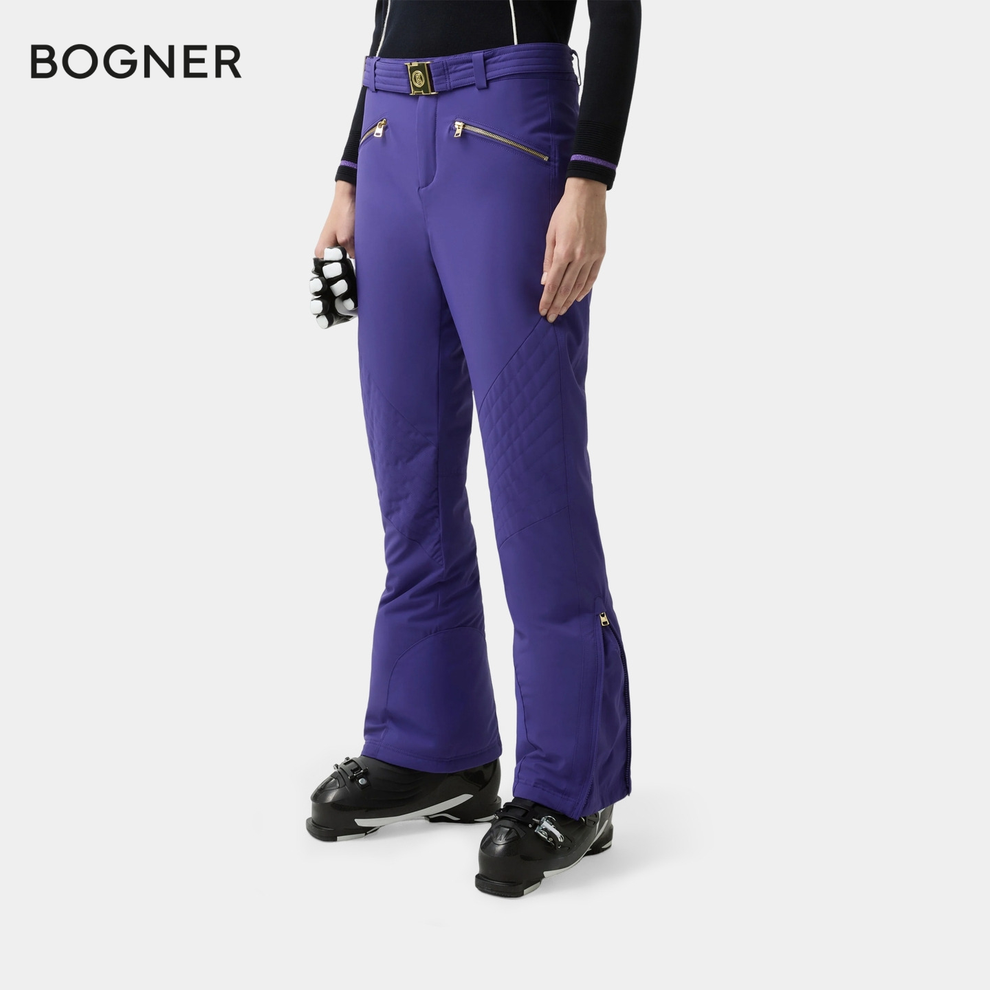 BOGNER博格纳25秋冬新品FRANZI-T女士四向弹力立体剪裁滑雪裤