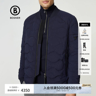 BOGNER博格纳 棒球领绗缝夹克棉服外套38017229 男士