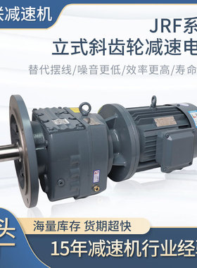 立式斜齿轮减速机搅拌用分体电机RF37/47/57/67/77/87/97/107/137