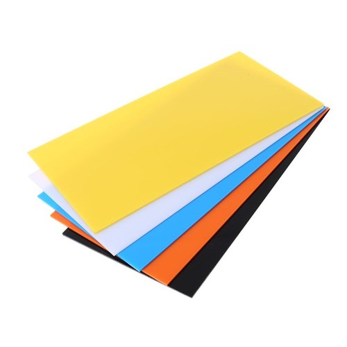 10X20cm Plexiglass Board Colored Acrylic Sheet DIY Toy