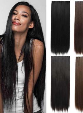MERISIHAIR 32inch Synthetic Hair Extensions One piece 5 Clip