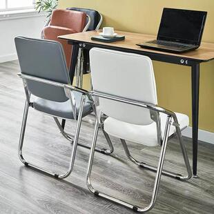 麻将椅棋牌室专用凳子会客椅现代简约办公椅舒适久坐麻将桌折叠椅