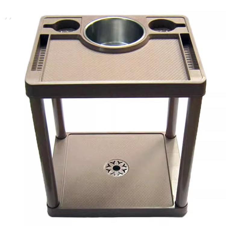 麻将机茶几茶水架棋牌室麻将桌茶水架旁边配套棋牌桌台麻将机配件