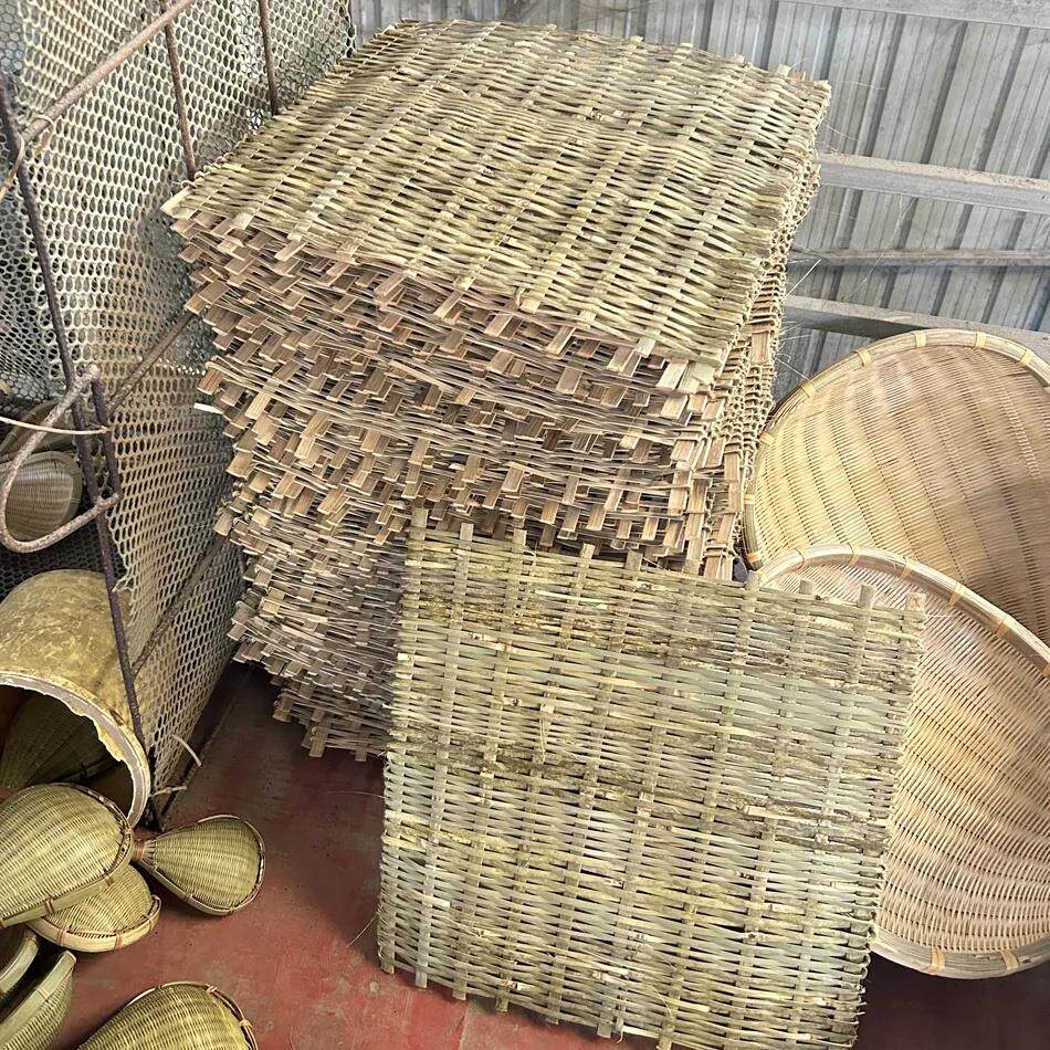 竹排板头层竹青晾晒竹板手工竹编豆腐板手工编织霉豆腐架子竹制品