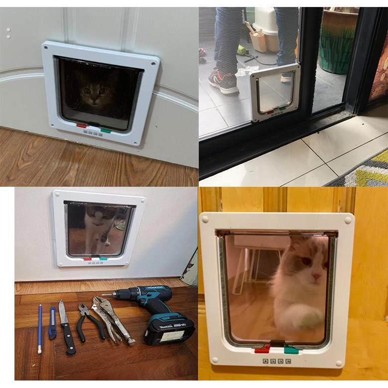 宠物门洞猫门自由出入门洞猫咪小狗狗进出的门洞安装玻璃门窗木门