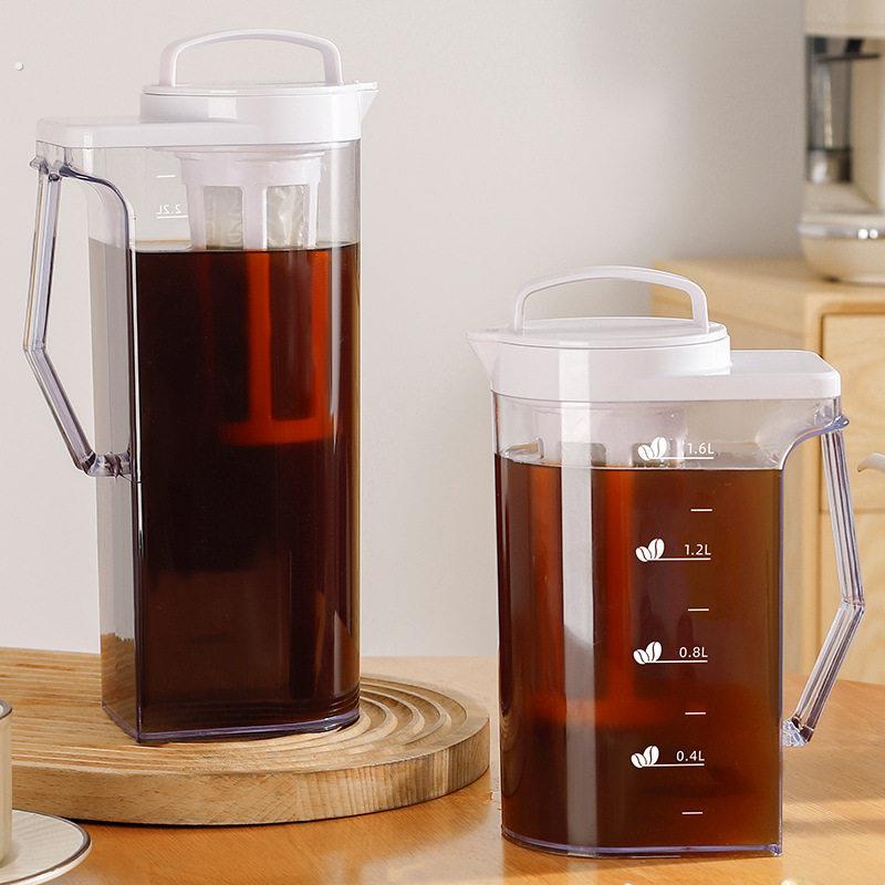 冷萃咖啡壶家用冰箱冷水壶冷萃杯大容量冷泡壶冷泡杯可携式冷泡茶