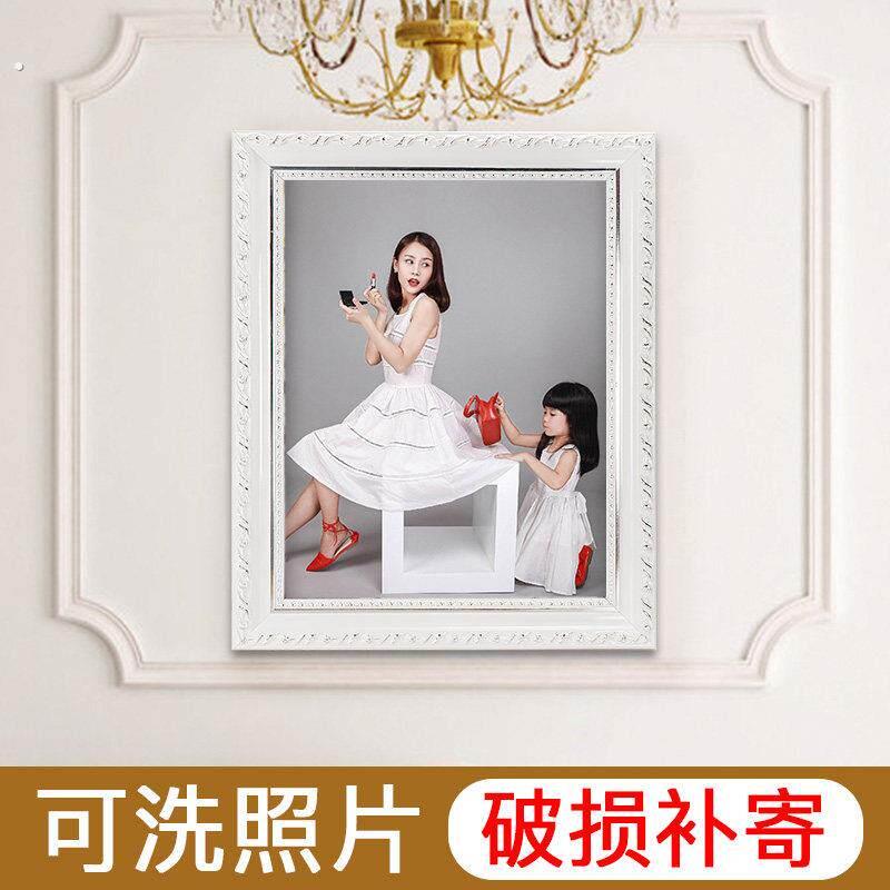 婚纱照放大挂墙相框贴卧室免打孔结婚冲洗制作洗照片做成摆台定制