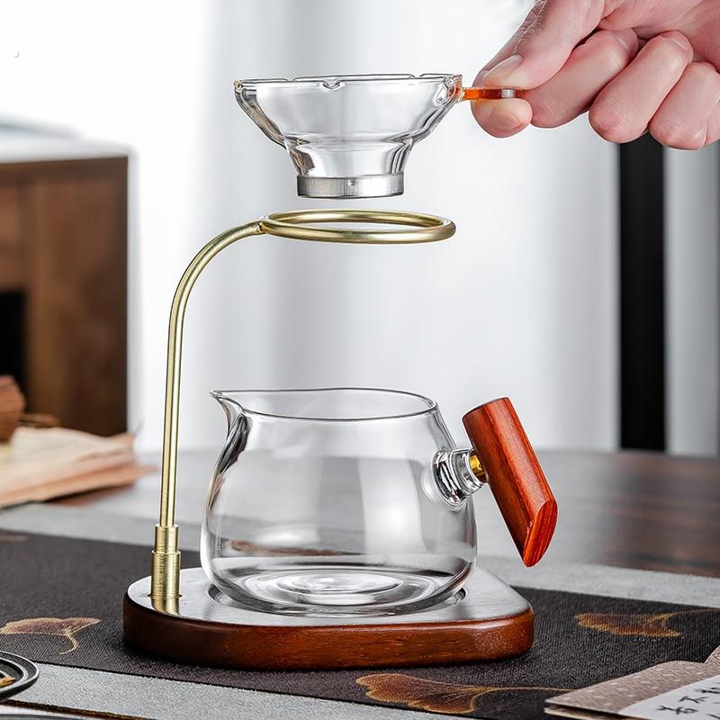 玻璃公道杯带茶漏过滤一体套装小青柑专用泡茶壶茶具分倒茶器茶杯