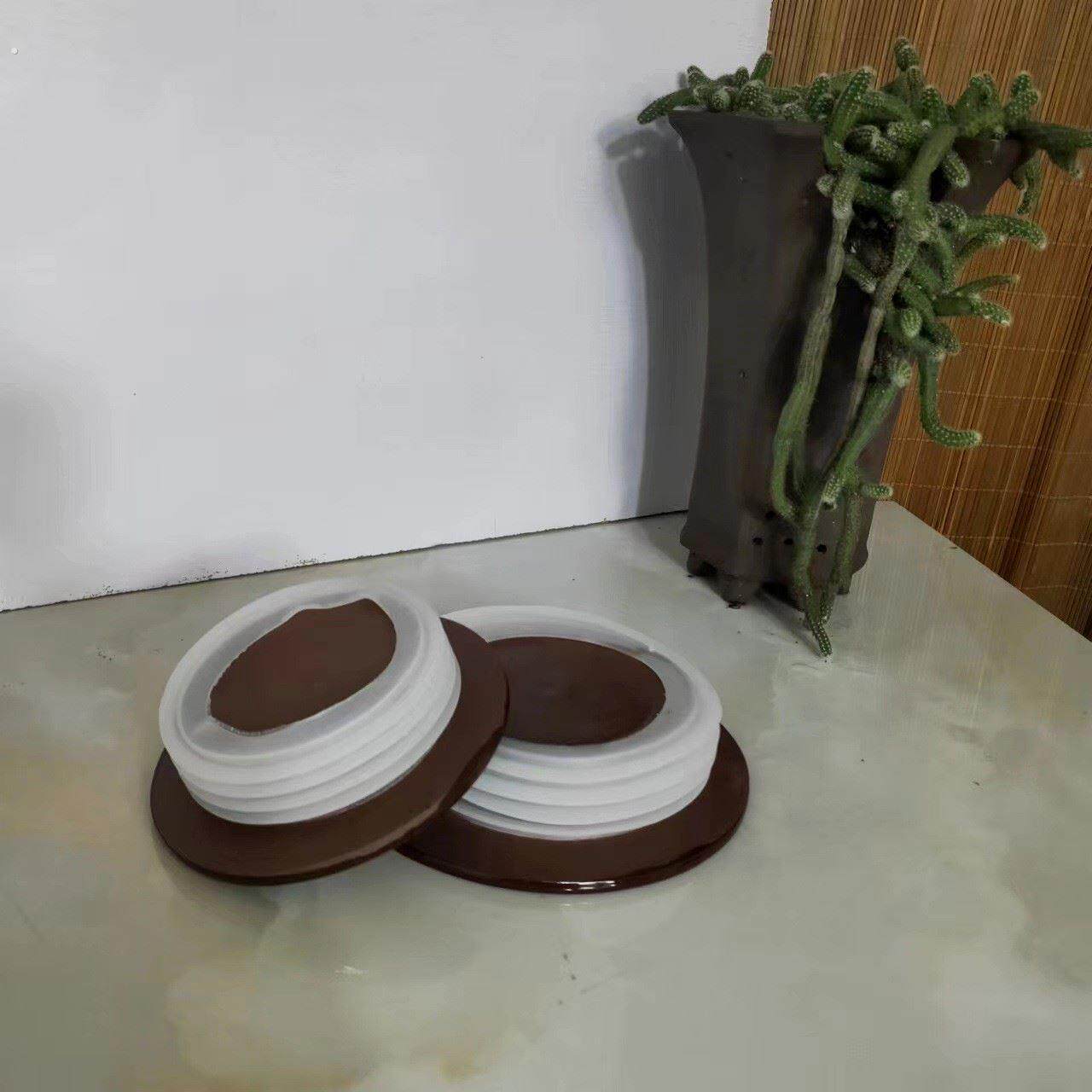 泡菜坛防水内盖单卖酒坛酒缸陶瓷盖子老式猪油缸盖水缸瓦罐盖补配