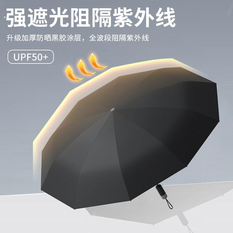 全自动超强抗风暴雨伞大号超大伞加厚加固折叠防风结实防晒遮阳伞