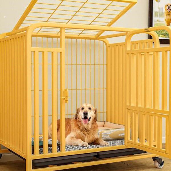 大型宠物狗笼子中小型犬狗狗别墅超大自由空间一体式带训厕猫狗笼