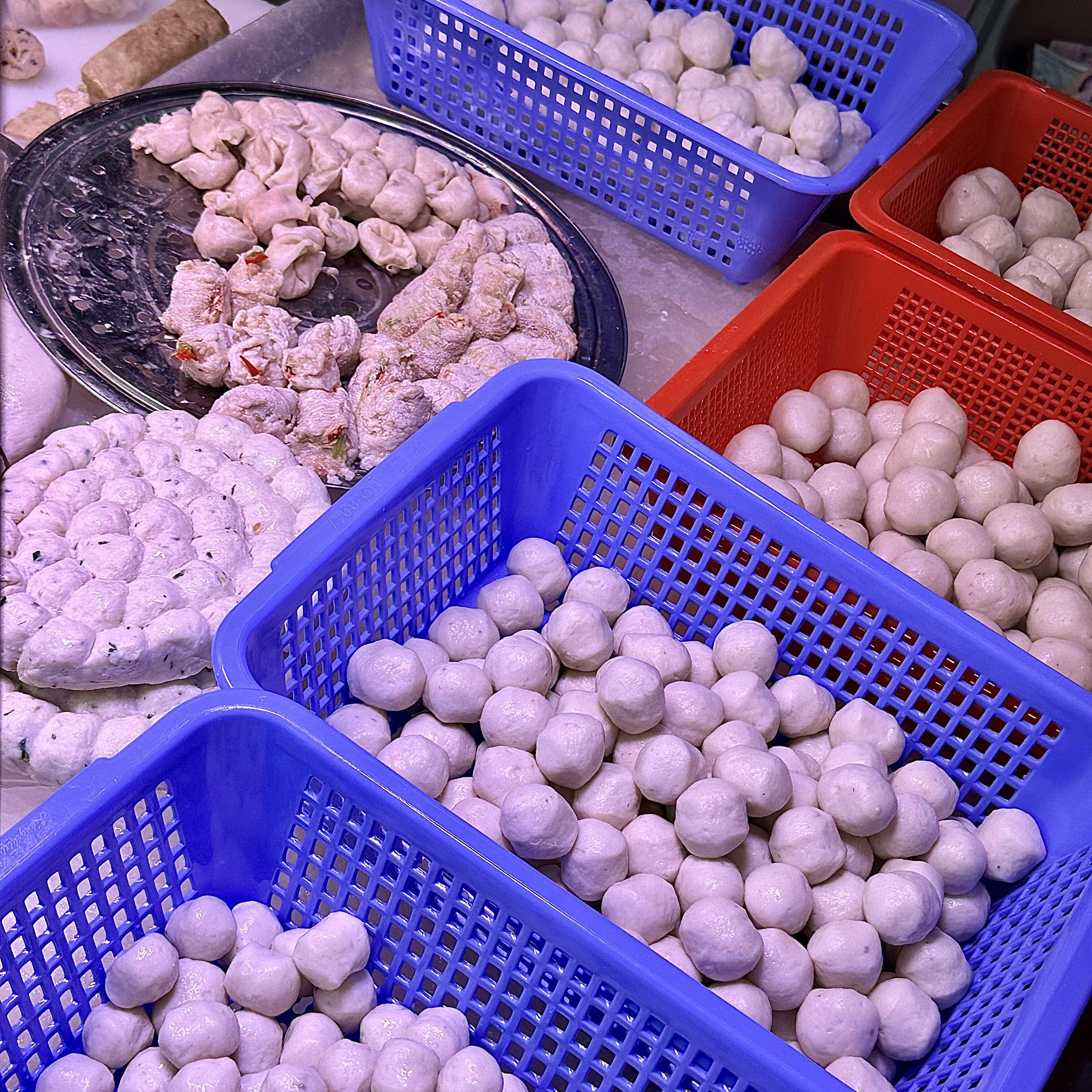 汕头澄海正宗手打狮头鹅鹅肉丸