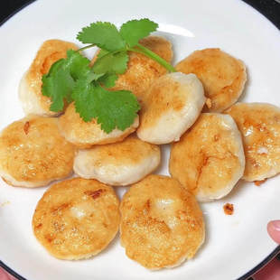 广东潮汕特产小吃正宗手打纯手工墨鱼饼豆捞花枝丸火锅丸子纯墨鱼