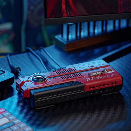 AYANEO AG01 星舰显卡坞 AMD RX 7600M XT 8G独立便携 oculink USB4 双高速接口迷你全能工作站