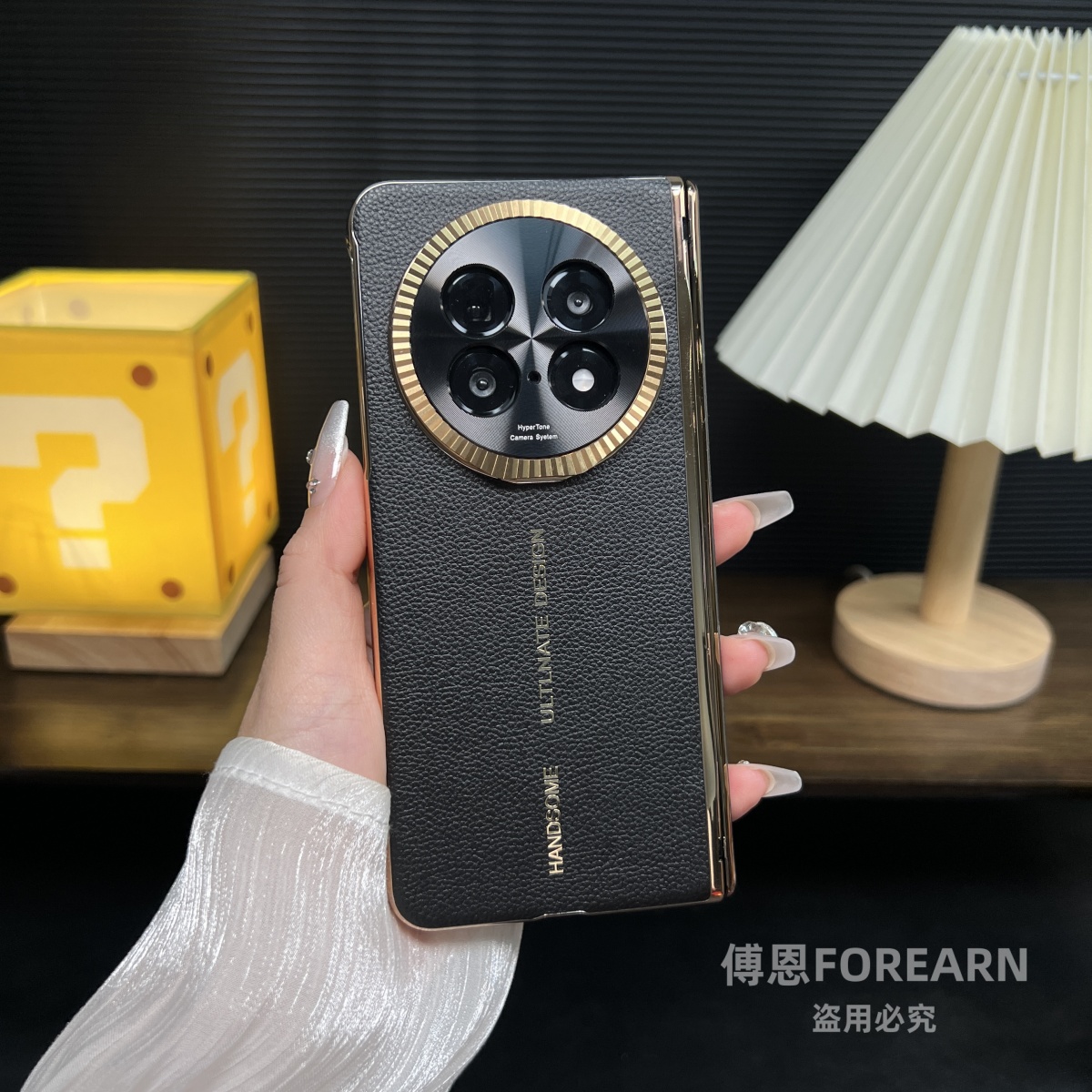 OPPOfindn5手机壳真皮磁吸超薄