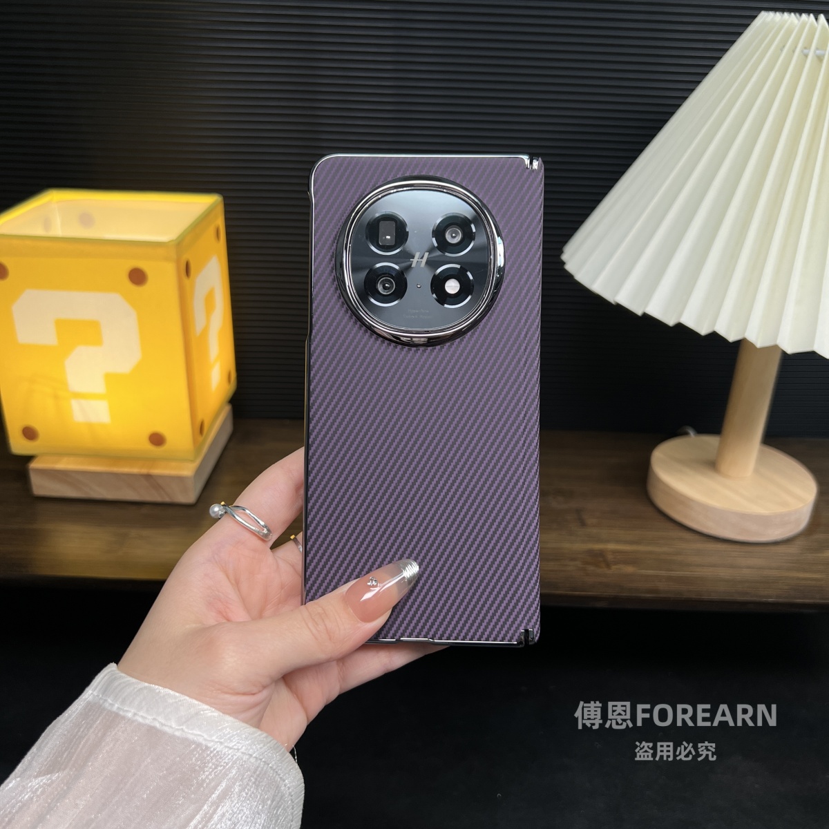 适用OPPOfindn5手机壳超薄中轴