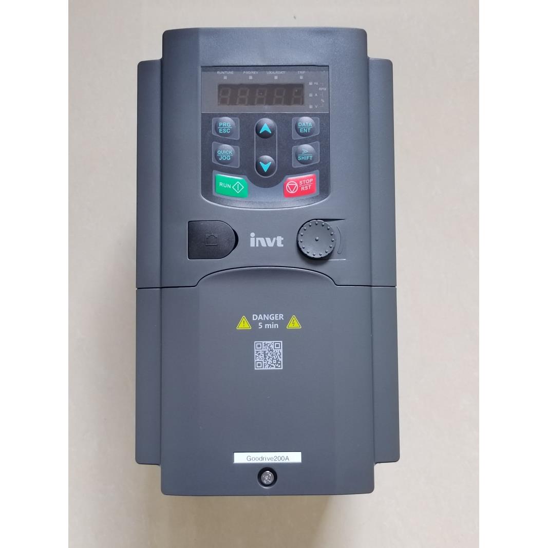 invt英威腾变频器GD200A-004G/5R5P-4三相380v重载 1.5 2.2 7.5KW