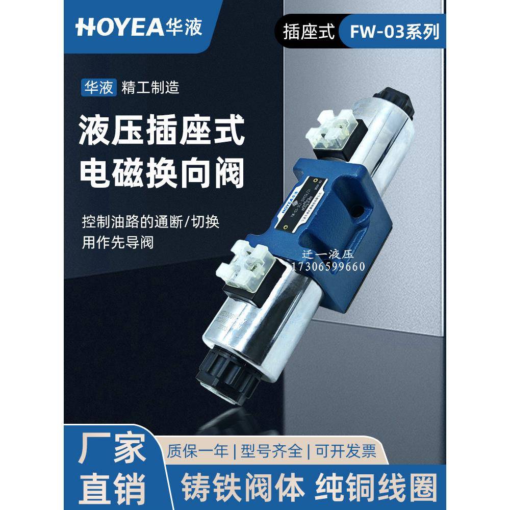 宁波华液FW-03-3C2-D24Z5L-31电磁阀03-3C3 3C4 3C60--A220Z5L-31