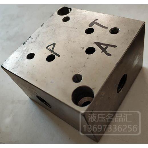 电磁球阀底板底座油路块 23QDF6B 23QDF6K-4 23QDF10B 10K