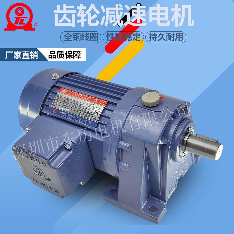 TL厦门东历齿轮减速电机YS100W~1500W卧式马达TUNGLEE台湾东力PL