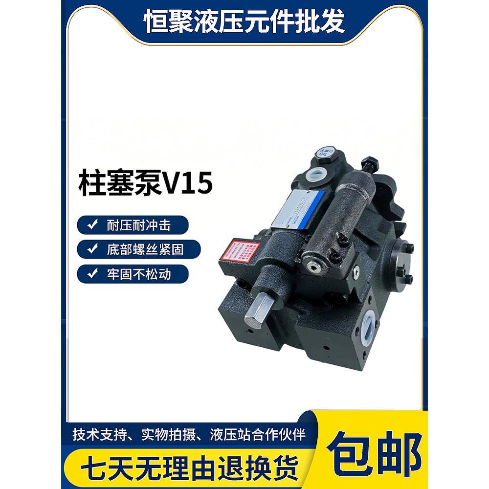 液压柱塞泵 V15A1R10X V15A2R10X变量油泵V15A3R10X V15A4R10X
