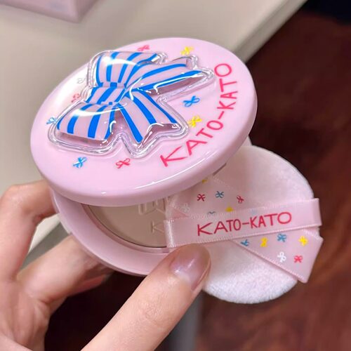 KATO恰好合拍粉饼持久控油不脱妆干湿两用蜜粉饼油皮补妆散粉正品
