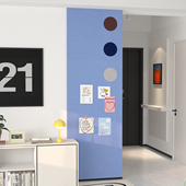 格里旺毛毡板照片墙ins风免打孔拍立得相片展示墙客厅卧室墙面装