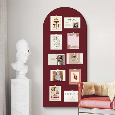 毛毡板墙贴软木板照片墙告示板主题墙ins留言板挂墙桌面便利贴板