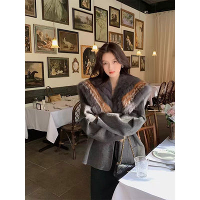 2025毛呢外套秋冬新款高