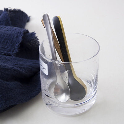 Japanese design 304 stainless steel coffee stirring 咖啡勺