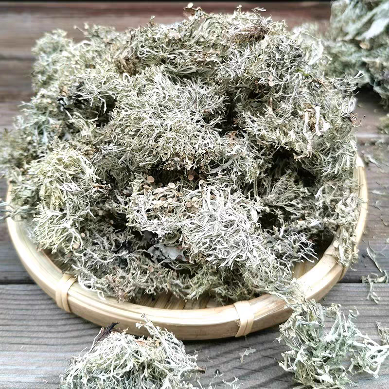 云南特产青树花菜山珍树胡子菌类干货凉拌野菜生绿灰树花中药材