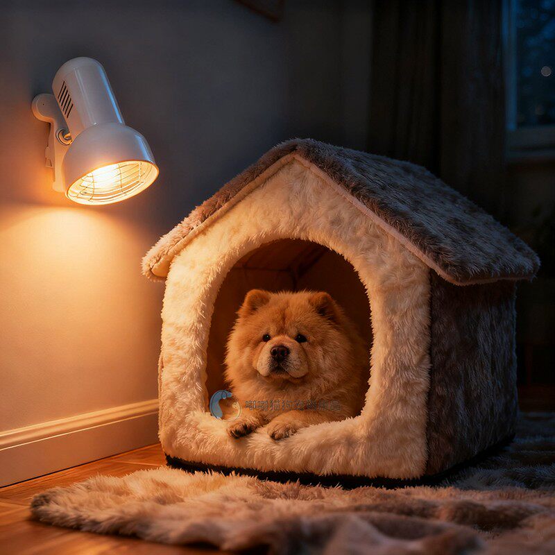 松狮犬专用狗狗取暖灯宠物取暖器冬天小狗过冬神器恒温保温发热灯