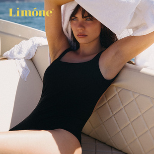 Limone连体泳衣女性感海边度假游泳装 限时6折 田曦薇同款