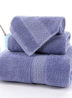 全棉毛巾浴巾三件套100% Cotton Beach Bath Face Towel Set 3pcs