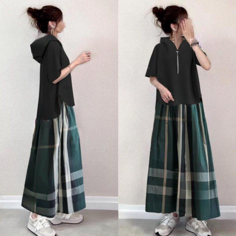 日韩系夏季大版套装外贸